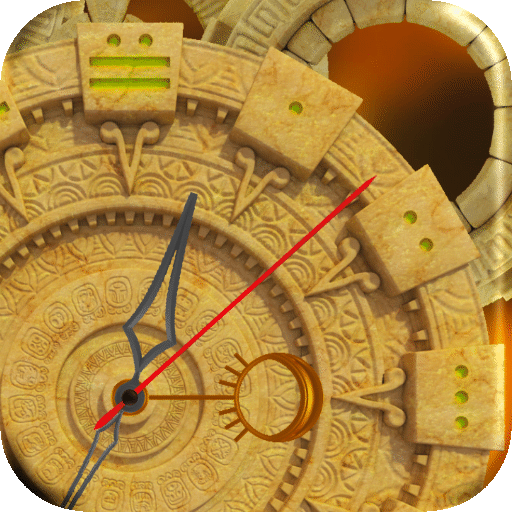 Mayan Style Analog Night Clock logo